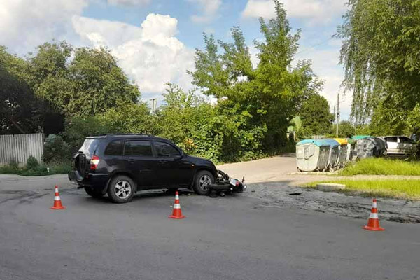 ДТП на Полтавщині: травмований мотоцикліст