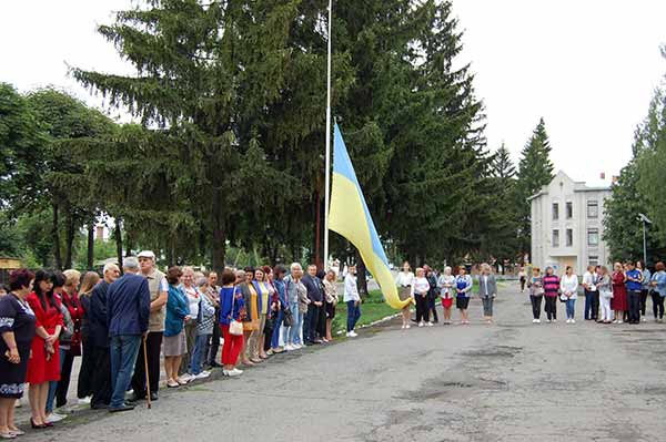 Урочистий мітинг з нагоди Дня Української Державності