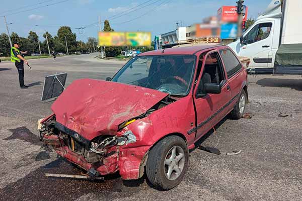 На Полтавщині автобус потрапив у ДТП