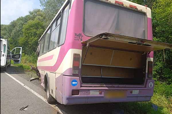 ДТП, в якій загинув водій маршрутного автобусу