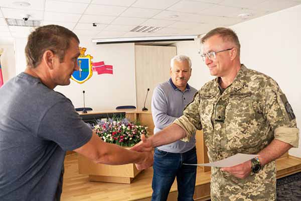 Військовий з Лубенщини отримав відзнаку Президента України
