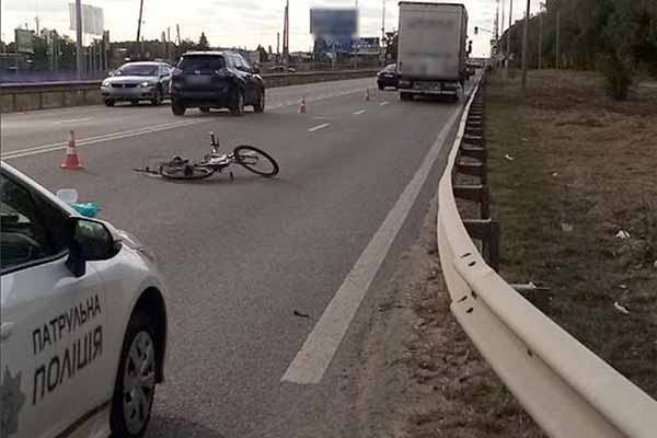ДТП, в якій травмована велосипедистка