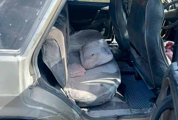 На Полтавщині через загоряння в автомобілі постраждали двоє людей