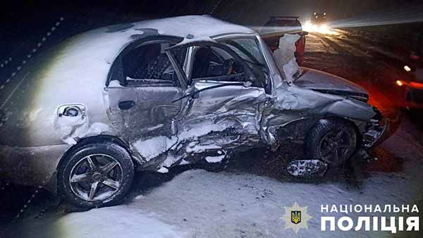 На Полтавщині в ДТП травмовано водія автомобіля