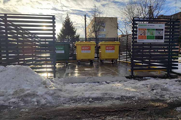майданчики для роздільного збору сміття