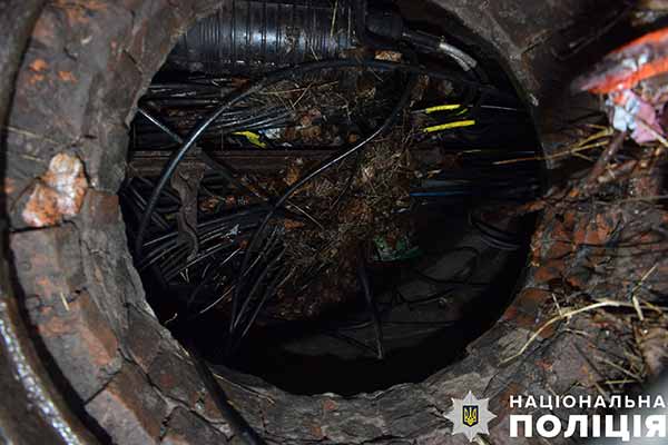 крадіжка кабелю зв’язку