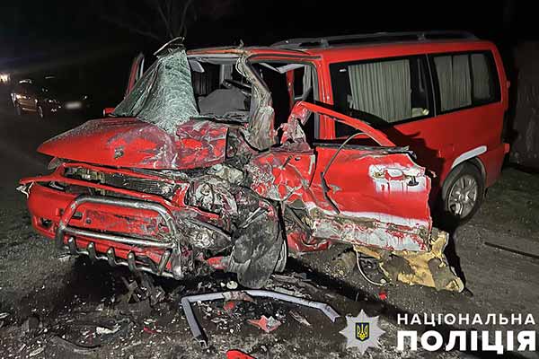 На Полтавщині внаслідок ДТП одна людина загинула, п‘ятеро поранені