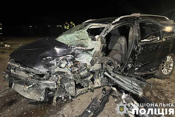На Полтавщині внаслідок ДТП одна людина загинула, п‘ятеро поранені
