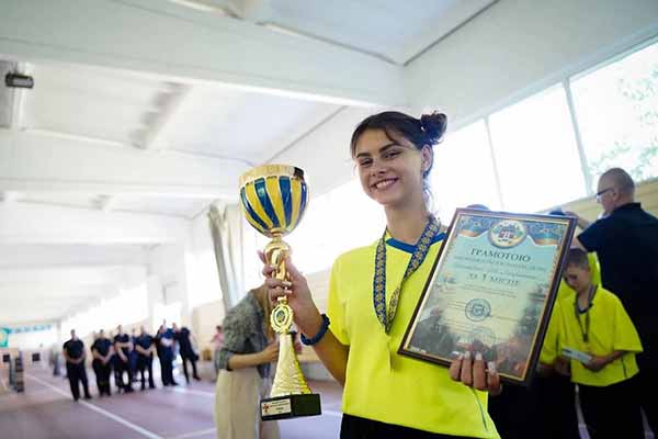 За звання кращих змагались юні пожежники Полтавщини За звання кращих змагались юні пожежники Полтавщини