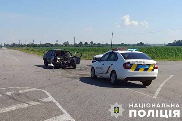 ДТП з потерпілим водієм