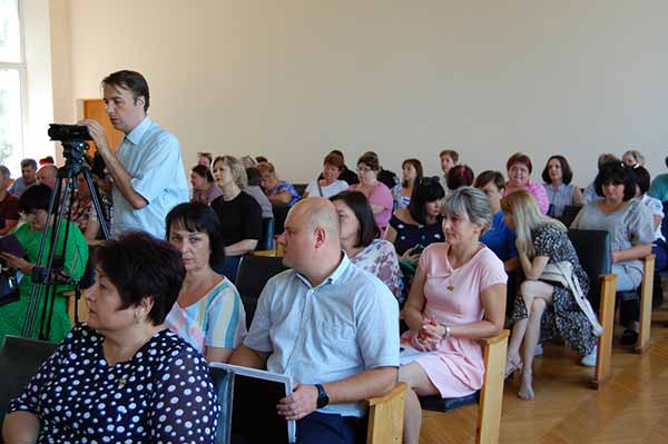 Засідання сорок п’ятої сесії Гребінківської міської ради Засідання сорок п’ятої сесії Гребінківської міської ради