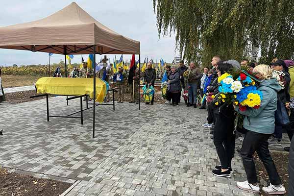 Прощання з воїном Сергієм Гуревичем Прощання з воїном Сергієм Гуревичем