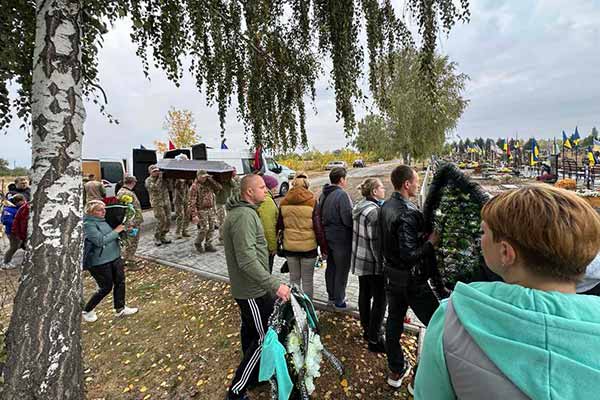 Прощання з воїном Сергієм Гуревичем Прощання з воїном Сергієм Гуревичем