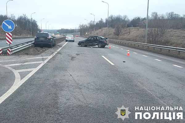 ДТП в якій травмувалася водійка кросовера