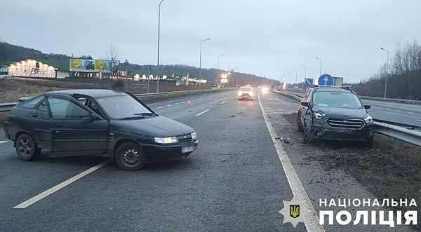 ДТП в якій травмувалася водійка кросовера