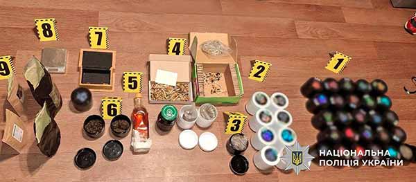 Поліція Полтавщини затримала продавця наркотиків та психотропів