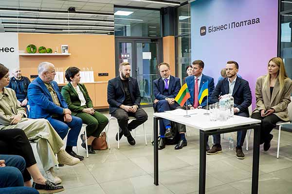 Полтавщину відвідала парламентська делегація Литовської Республіки