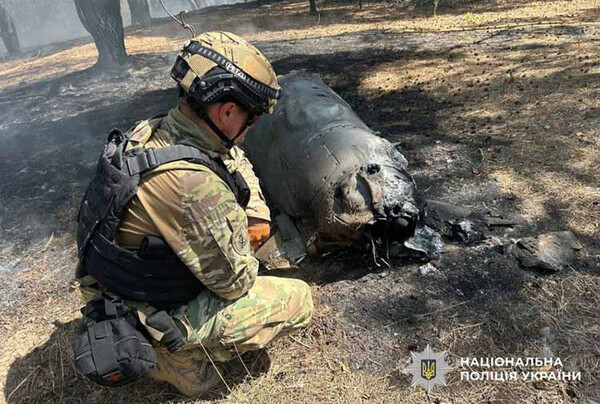 Вибухотехніки Полтавщини знешкодили бойову частину ракети
