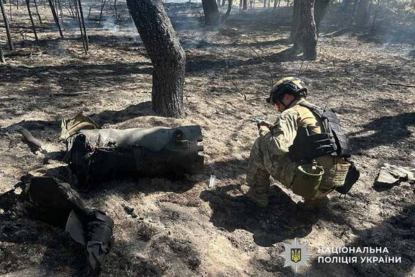 Вибухотехніки Полтавщини знешкодили бойову частину ракети
