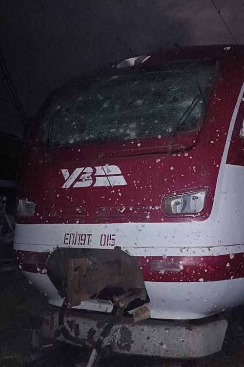 Нічна атака по локомотивному депо у Полтаві Нічна атака по локомотивному депо у Полтаві