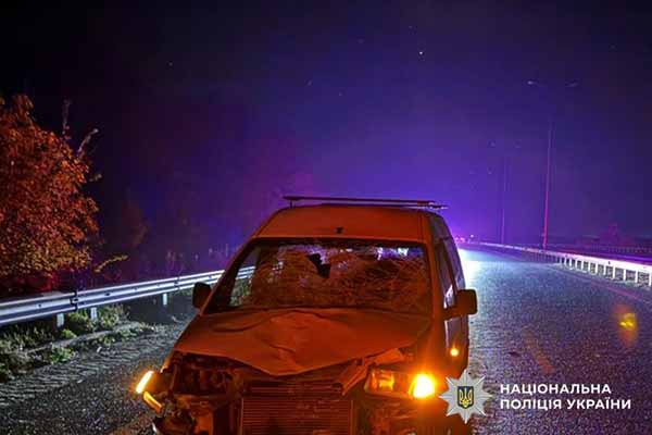 На Лубенщині опівночі в ДТП загинув пішохід