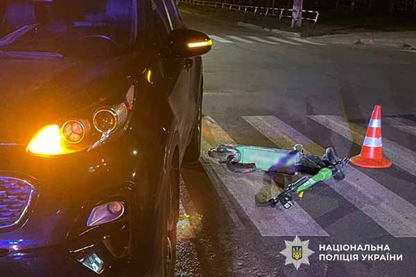 ДТП, в якій постраждали двоє неповнолітніх