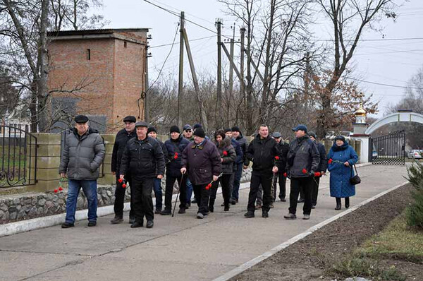 У Гребінці вшанували ліквідаторів Чорнобильської катастрофи