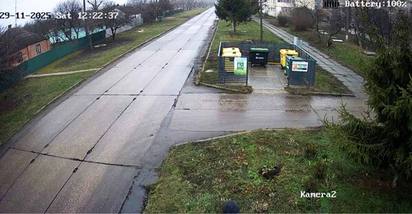 відеоспостереження на майданчиках для роздільного збору сміття