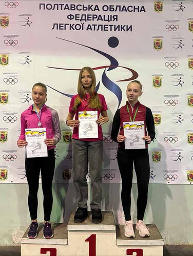 Юні легкоатлети Ніжина вибороли 13 нагород на Кубку Полтавщини