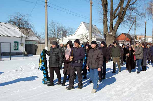 У Гребінці попрощались з Захисником України Володимиром Сдобновим