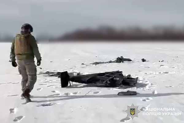 Вибухотехніки поліції Полтавщини знешкодили ворожий БпЛА,...