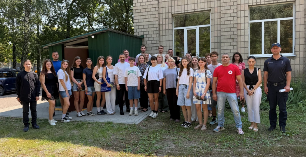 У Гребінківській громаді молодь навчали діяти під час небезпечних ситуацій