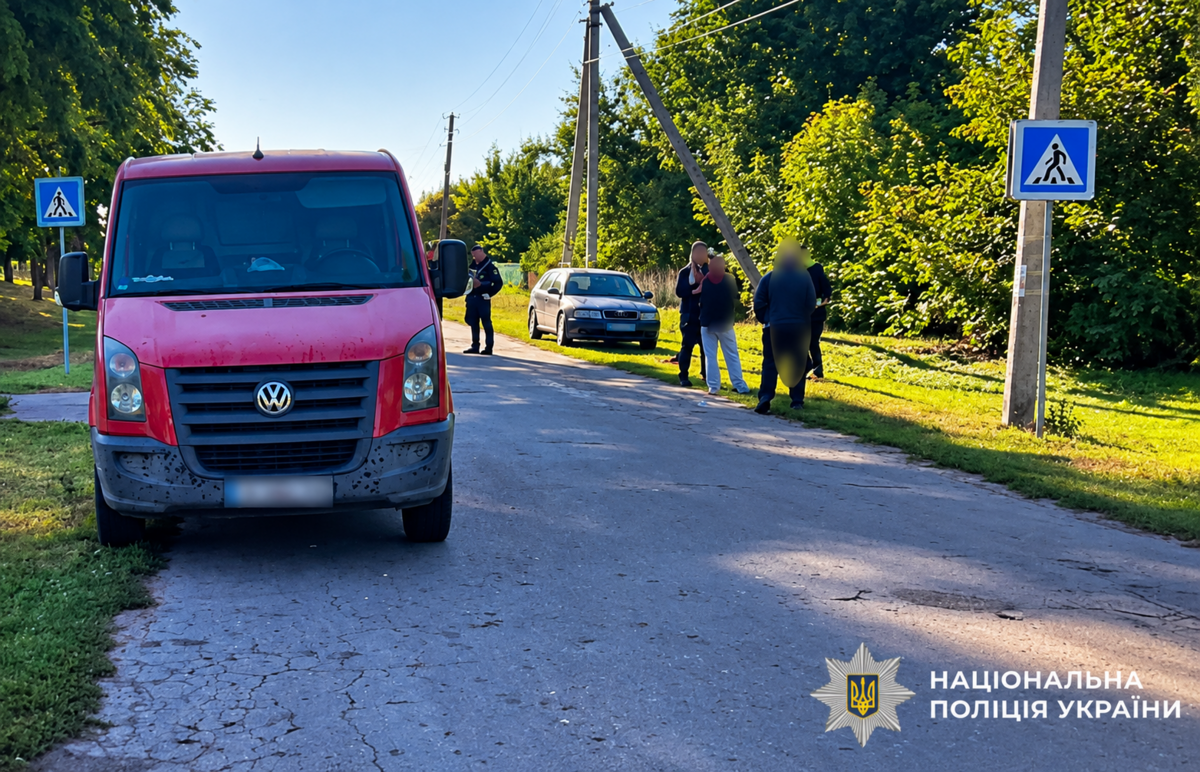 У Теплівці мікроавтобус наїхав на малолітню дівч...
