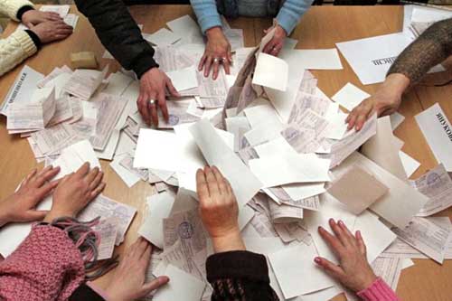  В Гребінківському районі прийшли на <b>вибори</b> 61,91% <b>виборців</b> 