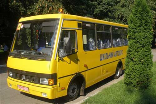  У Рудківській школі - <b>новий</b> автобус 