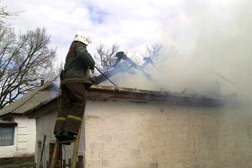 Протягом першого кварталу 2014 р. на Гребінківщині виникло 9 пожеж