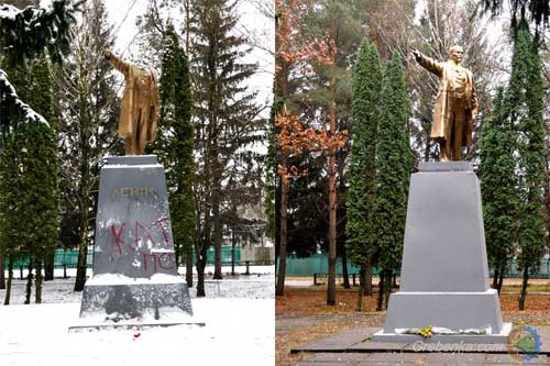  На Гребінківщині вирішили, що демонтаж пам'ятників і радянської символіки справа витратна 