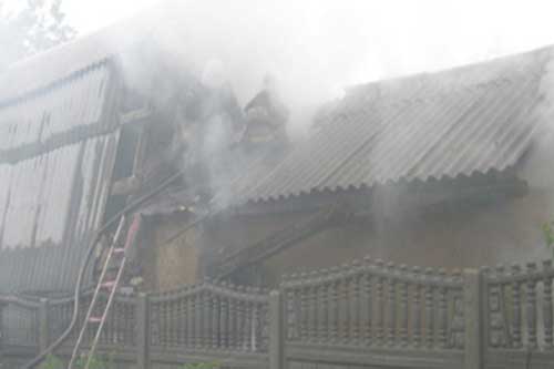  На Гребінківщині <b>господарка</b> житлового будинку отруїлася продуктами горіння під час пожежі 