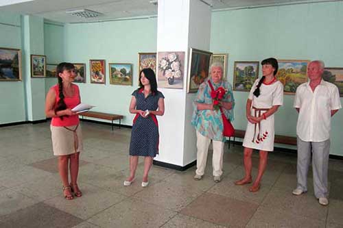 У Лубнах відкрили виставку картин художника з Гребінки
