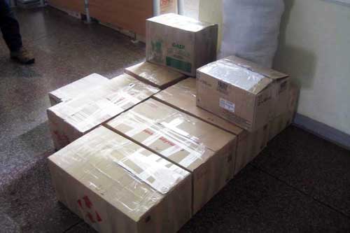  З Гребінківщини направлено посилки у різні місця Донецької області 