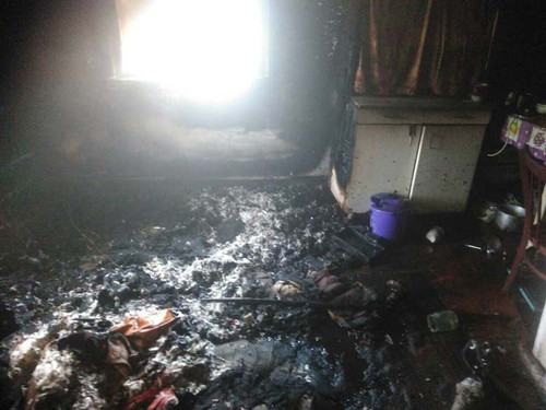 На Полтавщині через коротке замикання настільної лампи загинула бабуся