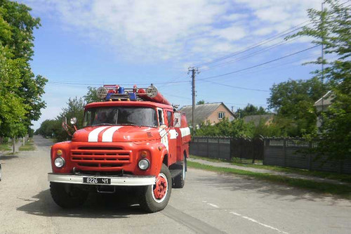 Пирятинські рятувальники ліквідували умовну пожежу в загальноосвітній