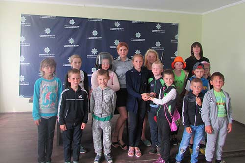 Дітлахи табору "Козачки" завітали до Гребінківського відділу поліції