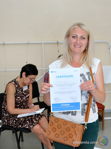 У Гребінці пройшов дводенний тренінг за програмою «Активні громадяни»