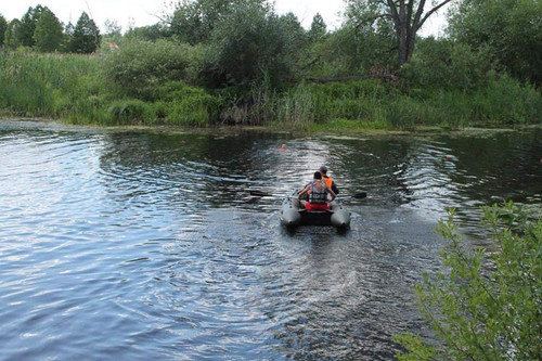 Навчання на воді для рятувальників провели у Пирятинському районі на М