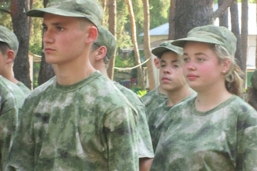 У Головачі відкрили перший на Полтавщині військово-патріотичний табір