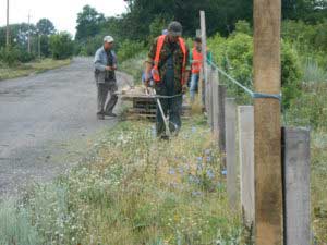 На Гребінківщині взялися за благоустрій кладовищ