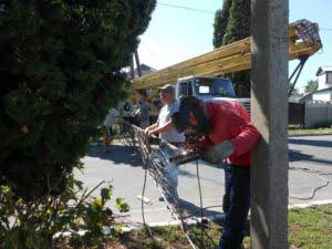 У Гребінці до Дня міста святково прикрашають вулиці