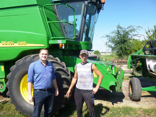 В Гребінківському районі триває збирання ранніх зернових