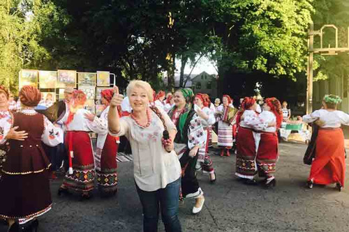 До Гребінки завітала незмінна ведуча